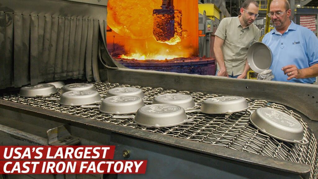 How America’s Largest Cast Iron Pan Factory Makes Almost Two Million Pans per Month