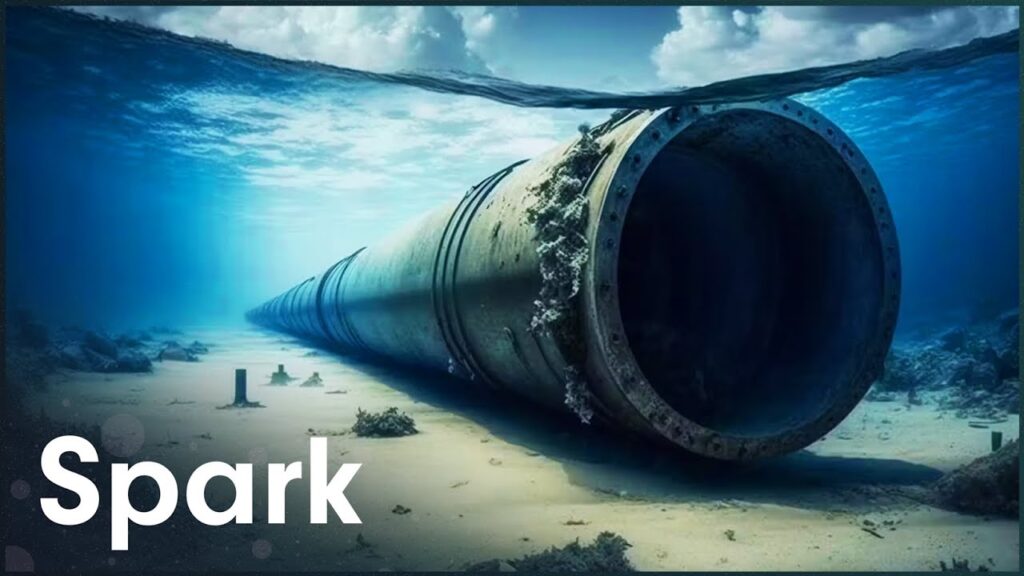 The Colossal Gas Pipe Laid At The Bottom Of The Ocean